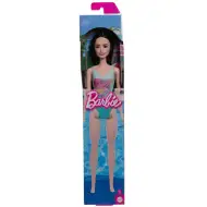 Barbie Beach bambola con costume da bagno a fantasia blu - Mattel