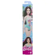 Barbie Beach bambola in costume da bagno blu con motivo fenicottero - Mattel
