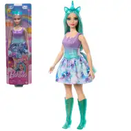 Barbie Dreamtopia: Bambola Unicorno in abito blu-viola - Mattel