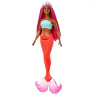 Barbie Dreamtopia: Bambola sirena con capelli rosa e coda color corallo - Mattel