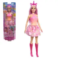 Barbie Dreamtopia: Bambola unicorno in abito rosa - Mattel