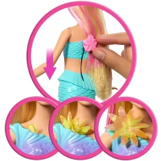 Barbie Dreamtopia: Sirena Fiori Magici - Mattel immagine 4