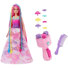 Barbie: Dreamtopia bambola magia dei capelli con accessori - Matte immagine 3