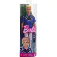 Barbie Fashionista ragazzo bambola con camicia blu-nera - Mattel