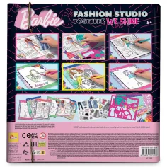 Barbie Insieme Brilliamo set da colorare e vestire - Lisciani immagine 4