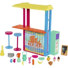 Barbie: Insieme per la Terra Beach Bistro Playset - Mattel immagine 3