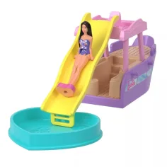 Barbie: Mini BarbieLand Veicoli - Set Nave dei Sogni - Mattel immagine 2