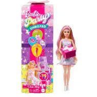 Barbie: Party Reveal bambola a sorpresa con cucciolo di bulldog francese - Mattel