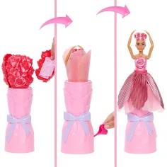 Barbie Reveal: Bambola sorpresa Magia dei Fiori - Rosa - Mattel immagine 3
