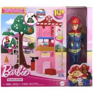 Barbie: Set da gioco stazione dei pompieri - Mattel