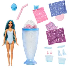 Barbie: Slime reveal shaker profumato - Blu - Mattel immagine 2
