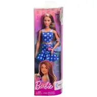 Barbie: bambola Fashionista alla moda con abito blu e misuratore di glicemia - Mattel