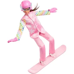 Barbie: bambola della carriera 65° anniversario - bambola snowboarder - Mattel immagine 3