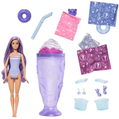 Barbie: shaker profumato con slime rivelatore - viola - Mattel immagine 3
