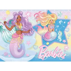 Barbie sirenetta amiche puzzle Eco mini da 24 pezzi 35x25cm - Lisciani immagine 2