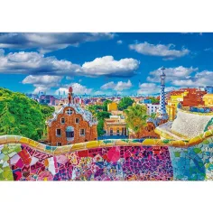 Barcellona - Parco Güell puzzle da 1000 pezzi - Clementoni immagine 2