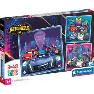 Batwheels puzzle Supercolor 3x48 pezzi - Clementoni