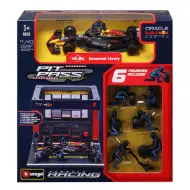 Bburago: Auto da corsa F1 1/43 - Red Bull RB20 pit lane
