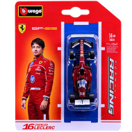 Bburago: Ferrari SF-25 F1 auto da corsa (2025) modello in metallo in scala 1:64 (Charles Leclerc #16)