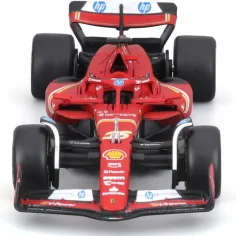 Bburago: Modello di auto da corsa Ferrari SF24 F1 in metallo, scala 1/43 immagine 3