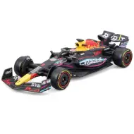 Bburago: Modello di auto in metallo Red Bull RB19 F1 1/43 (Max Verstappen #1, edizione speciale GP di Miami, con casco)