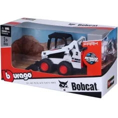 Bburago: con escavatore Bobcat - 10 cm