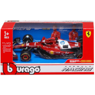 Bburago: modello in metallo della Ferrari SF-25 F1 in scala 1:43 (Charles Leclerc #16)