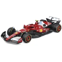 Bburago: modello in metallo della Ferrari SF-25 F1 in scala 1:43 (Charles Leclerc #16) immagine 2