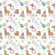 Benvenuto! Carta da regalo unisex per neonati 100x70cm