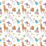 Benvenuto! carta da regalo unisex per neonati 100x70cm