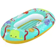 Bestway: Barca per bambini con allegri animali marini 119x79cm