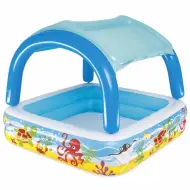 Bestway: Beach Buddy™ piscina per bambini con tetto parasole 140 x 140 x 114 cm