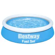 Bestway: Fast Set piscina a anello gonfiabile con bordo, 183x51 cm