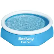 Bestway: Fast Set piscina con bordo gonfiabile 244x61 cm