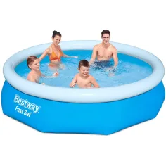 Bestway: Fast Set piscina con bordo gonfiabile 305x66cm immagine 2