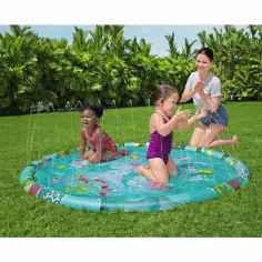 Bestway: Piscina gonfiabile ad anello con fontana Ø 165cm immagine 3