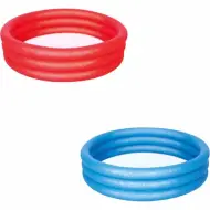 Bestway: Piscina gonfiabile per bambini a tre anelli 102 cm x 25 cm
