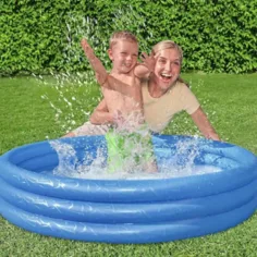 Bestway: Piscina gonfiabile per bambini a tre anelli 102 cm x 25 cm immagine 3
