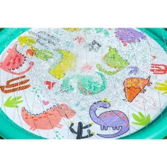 Bestway: Piscina per bambini con spruzzi dacqua a tema dinosauri, 122 cm immagine 3