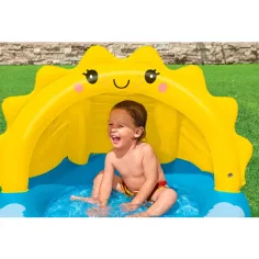 Bestway: Piscina per bambini decorata con simpatici soli 101 x 97 x 71 cm immagine 4