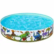 Bestway: Piscina rigida Fill n Fun™ con dinosauri Ø 183 x 38 cm