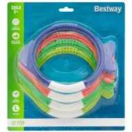 Bestway: Set di 4 anelli da immersione a forma di pesce Lil Fish™