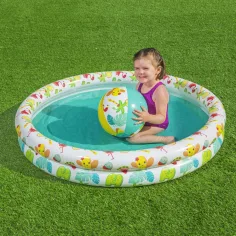 Bestway: Set piscina gonfiabile Beachtastic 3 in 1 Ø 122 x 20 cm immagine 2