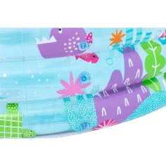 Bestway: piscina trasparente a tre anelli a tema marino 183 x 33 cm immagine 2
