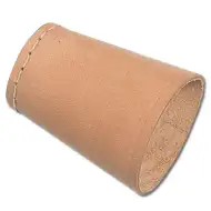 Bicchiere di pelle per giochi di dadi - Piatnik