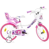 Bicicletta bianca Sfera Fairy misura 16 - Bicicletta Dino Bikes