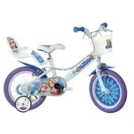 Bicicletta con motivo Regina delle Nevi, taglia 16 - Dino Bikes