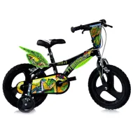 Bicicletta da bambino con dinosauro T-Rex, misura 16 - Dino Bikes