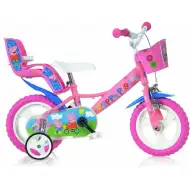 Bicicletta per bambini Peppa Pig rosa taglia 12 - Bicicletta Dino Bikes