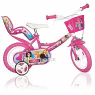 Bicicletta per bambini Princess rosa, misura 12 - Dino Bikes
